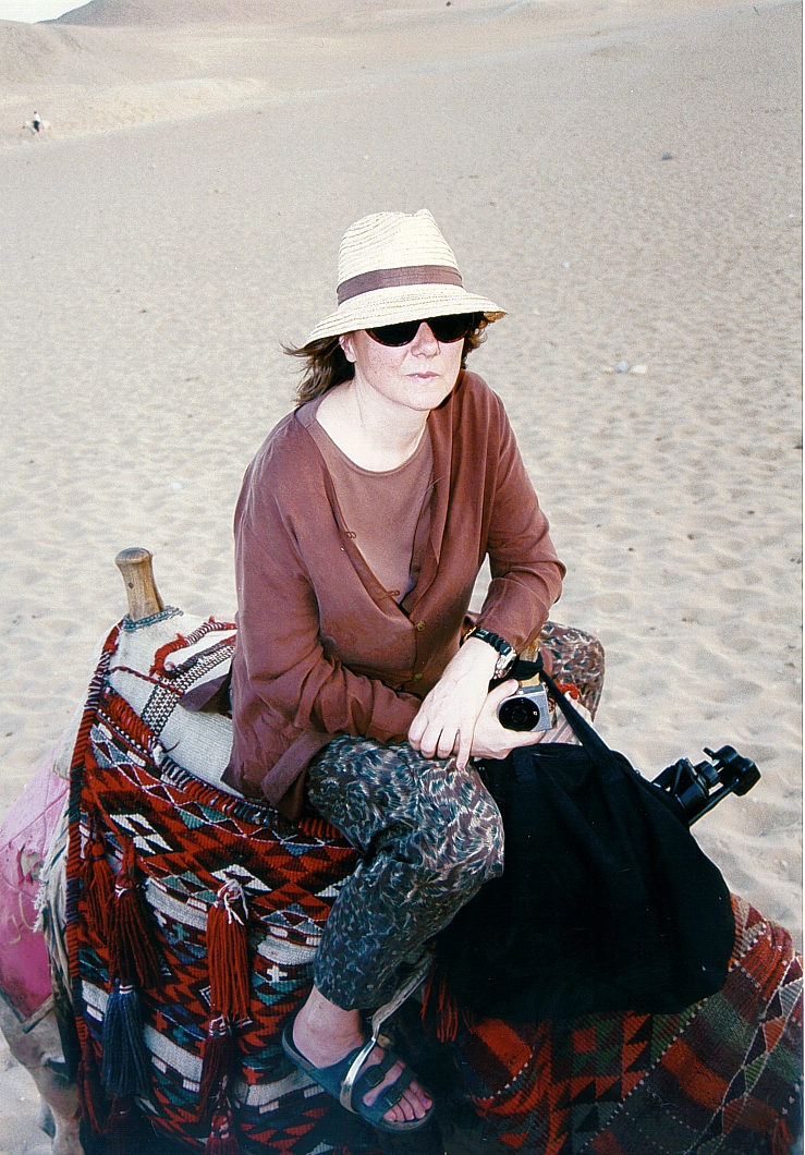 kathy on camel